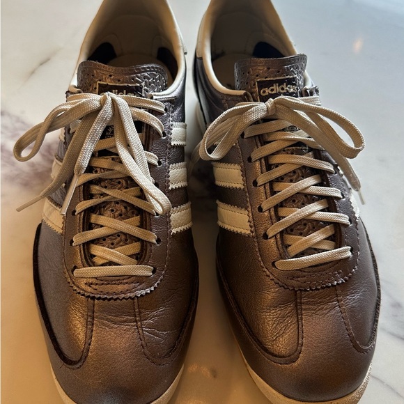 Adidas SL 72 OG - Metallic with Cream Stripe - Picture 2 of 7